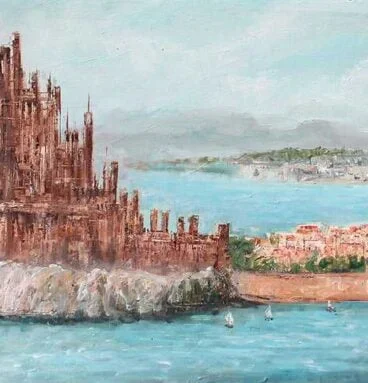 King's Landing Game of Thrones Painting