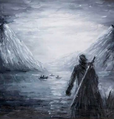 Warrior Oil Painting - Handmade Fantasy Art