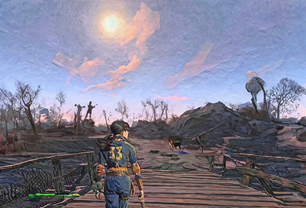 Fallout Canvas Print, Fallout Wall Art, Video Game Art, Fallout 4 Decor ...