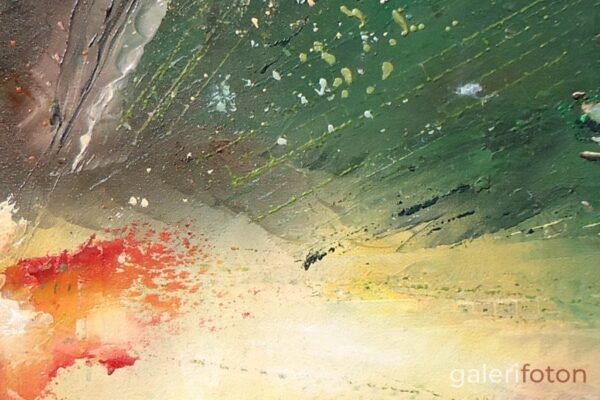 Space Meteor SCIENCE TREBLE TOILE murale ART Photo Print
