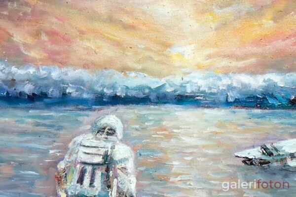 ART779　「宇宙空間(ラベンダー)」　チェコの銅版画　インテリアアート ART779 「宇宙空間(ラベンダー)」 チェコの銅版画 インテリアアート